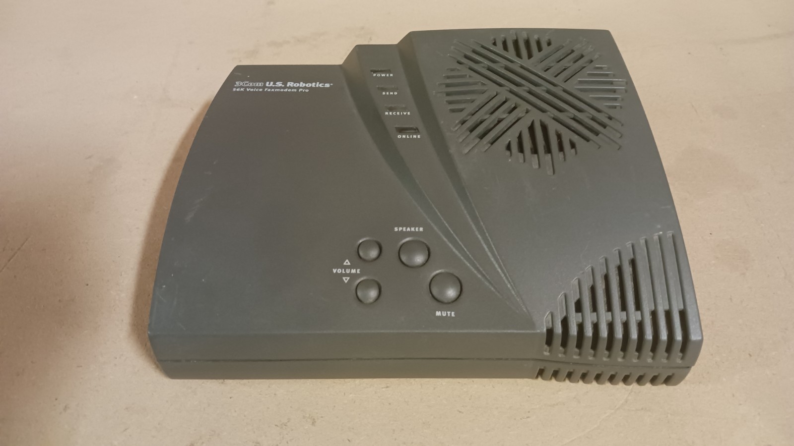 3com U.S. Robotics 56K Voice Faxmodem Pro Model No. 0525