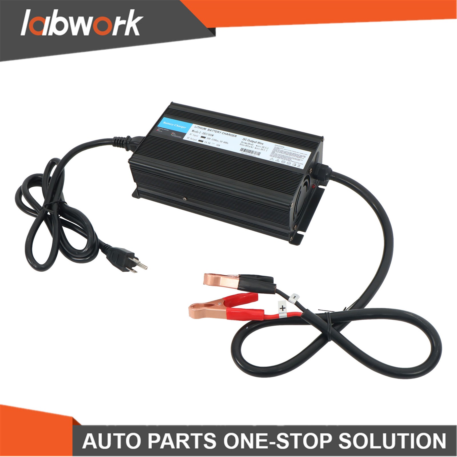 Labwork 14.6V 50A Lifepo4 Battery Charger Adjustable Current