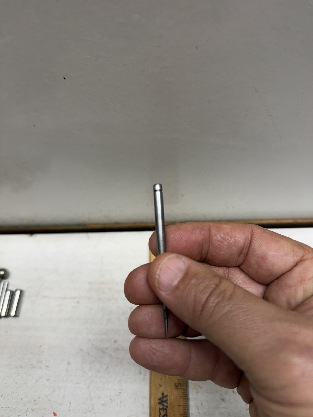 Starrett 70B Pocket Scriber 2-7/8" Point Length, 3/8" Handle Diameter, Steel