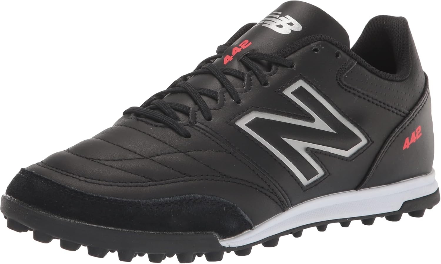 Mens Soccer Cleats Black/White 9.5