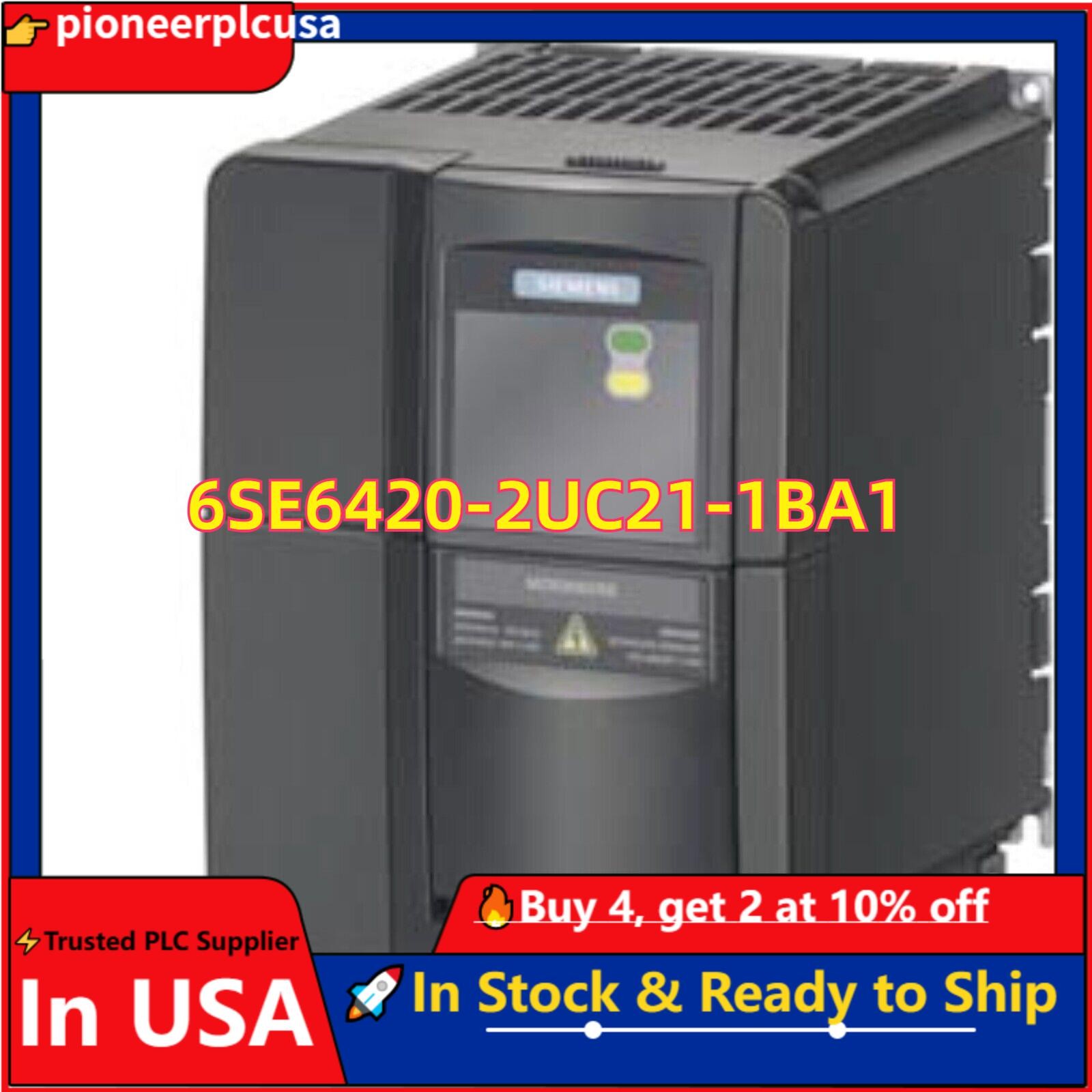 New Siemens 6SE6 420-2UC21-1BA1 6SE6420-2UC21-1BA1 MICROMASTER420 without filter