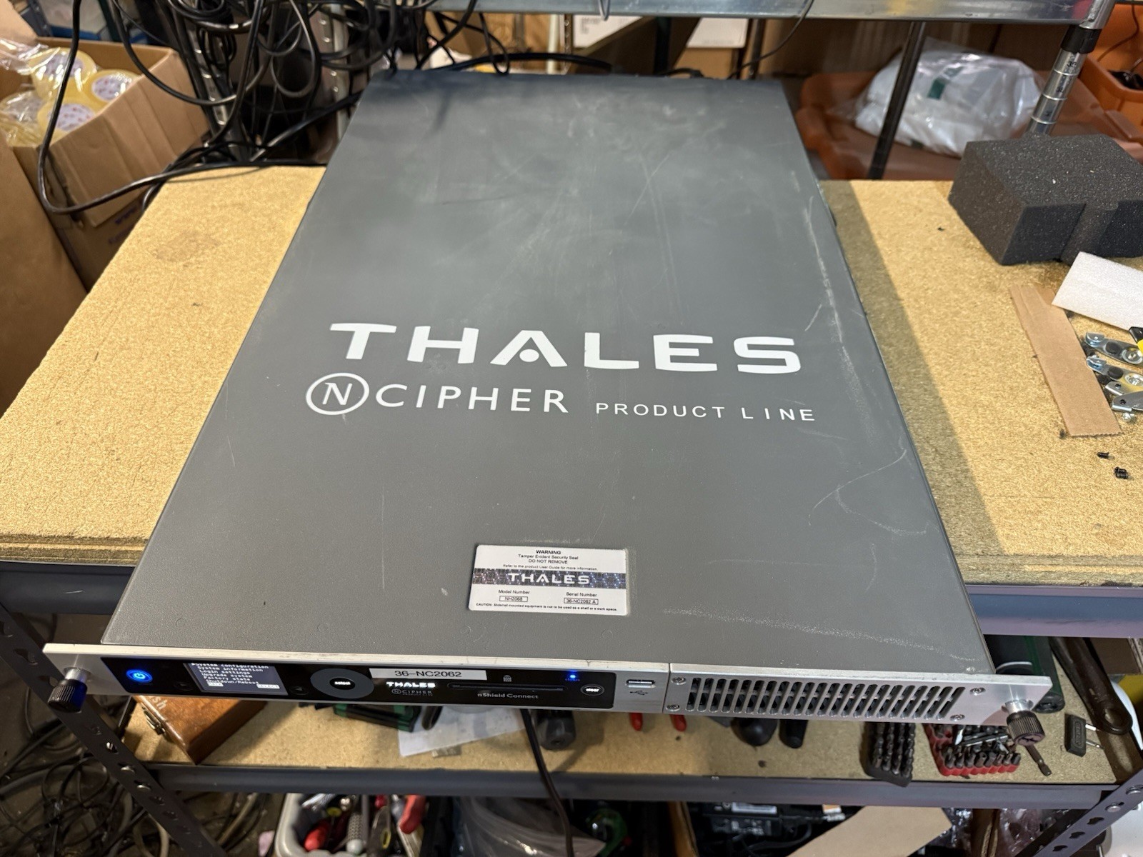 Thales nCipher nShield Connect 6000+ NH2068 Security Appliance w/ Rack Mount