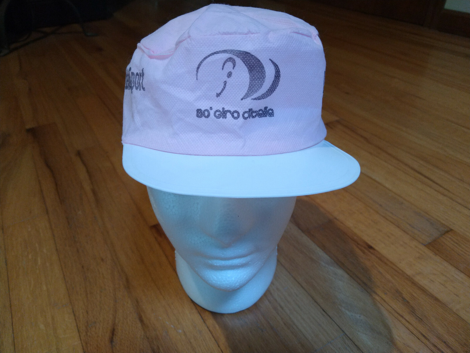 80th (1997) Giro d’Italia La Gazetta dello Sport Souvenir Painter’s Cap: New