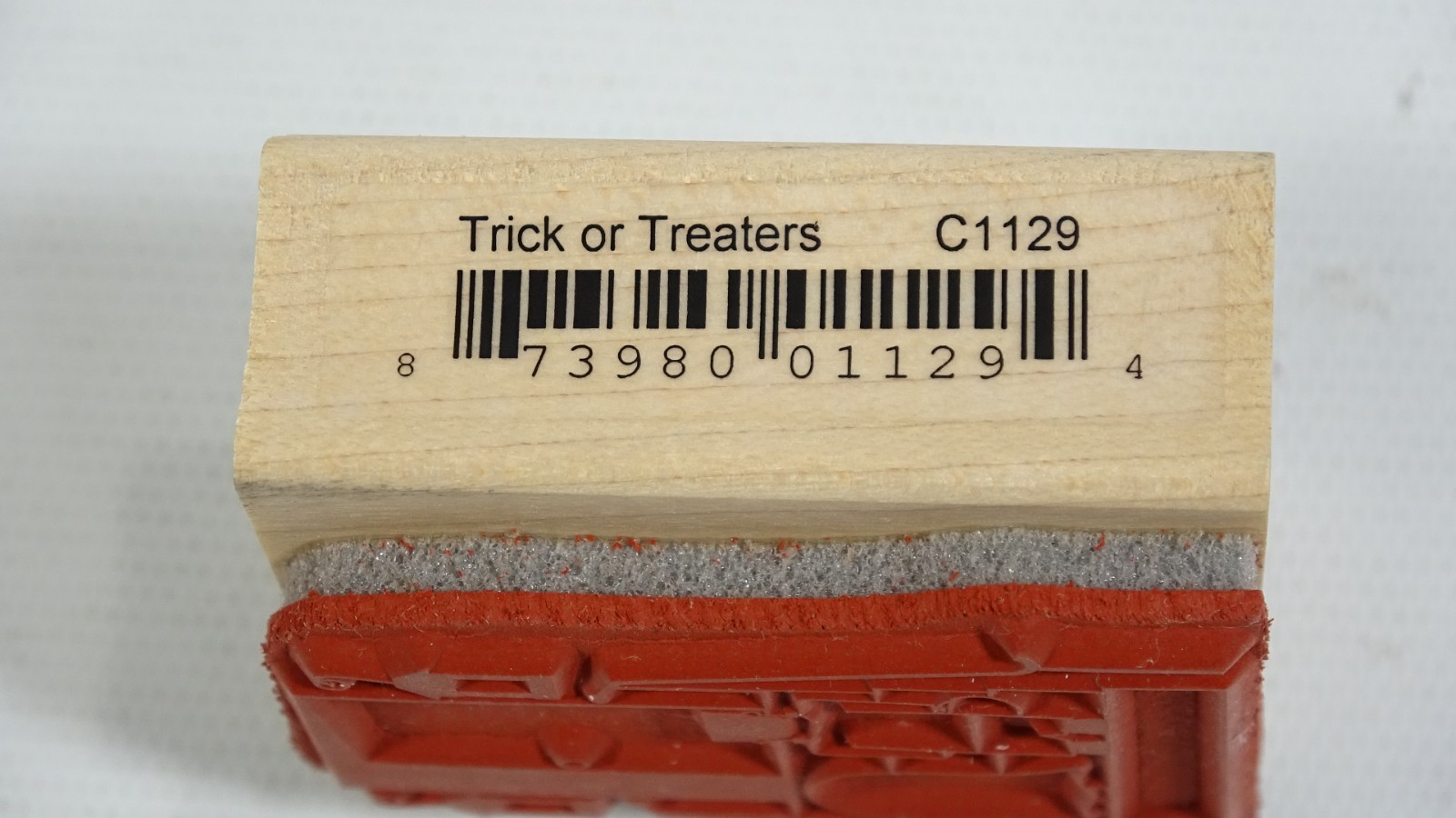 Memory Box Trick or Treaters Mounted Rubber Stamp C1129