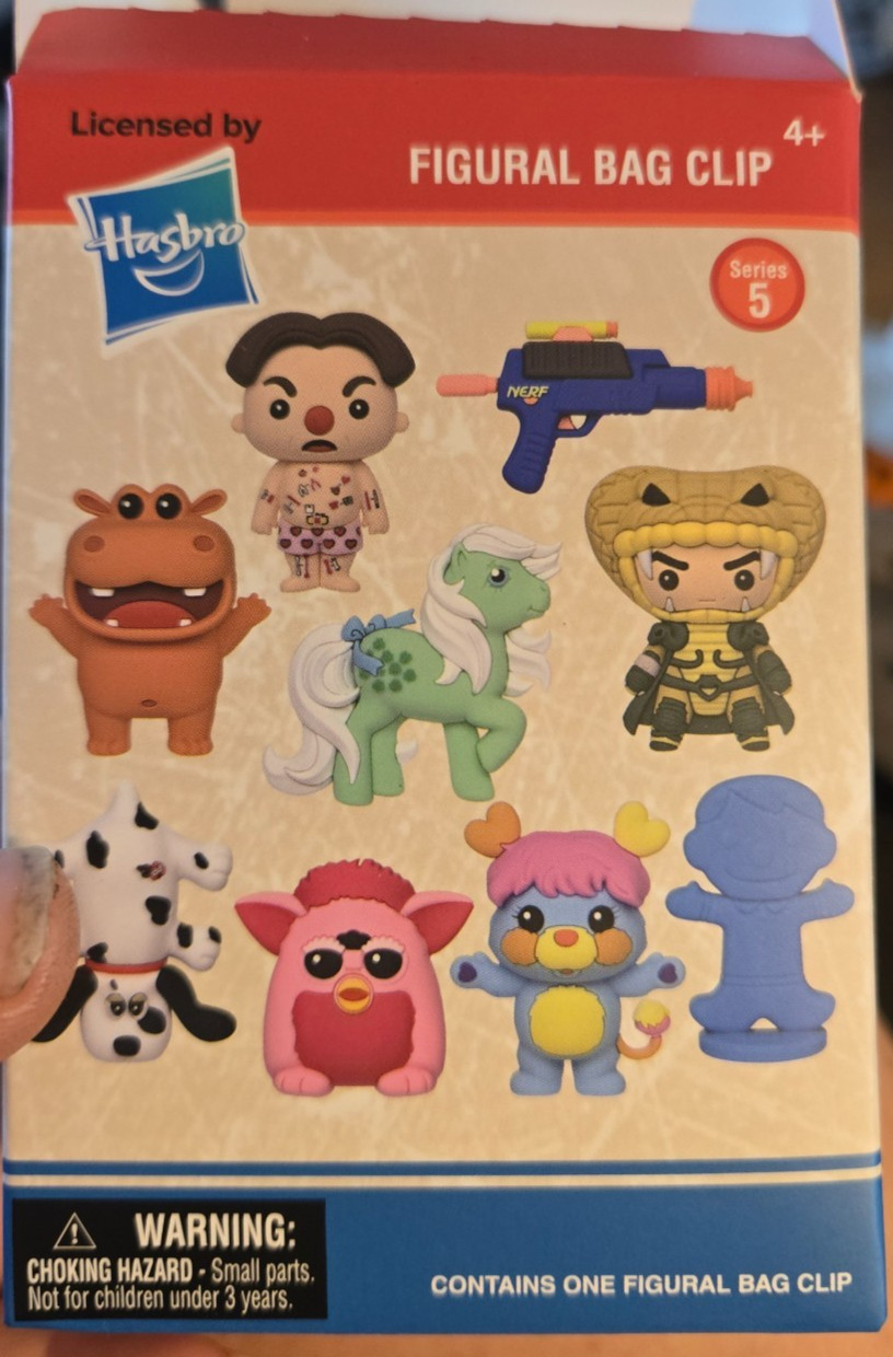Hasbro Brands Series 5 Figural Bag Clip - YOU CHOOSE