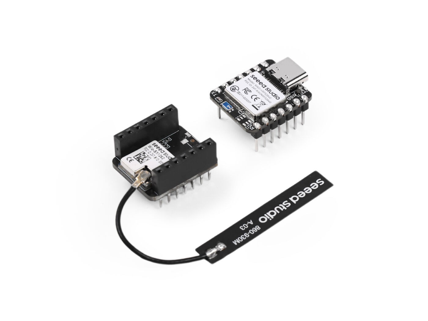 XIAO NRF52840 & Wio-SX1262 Kit for Meshtastic MeshCore Tracker (Shipped from US)