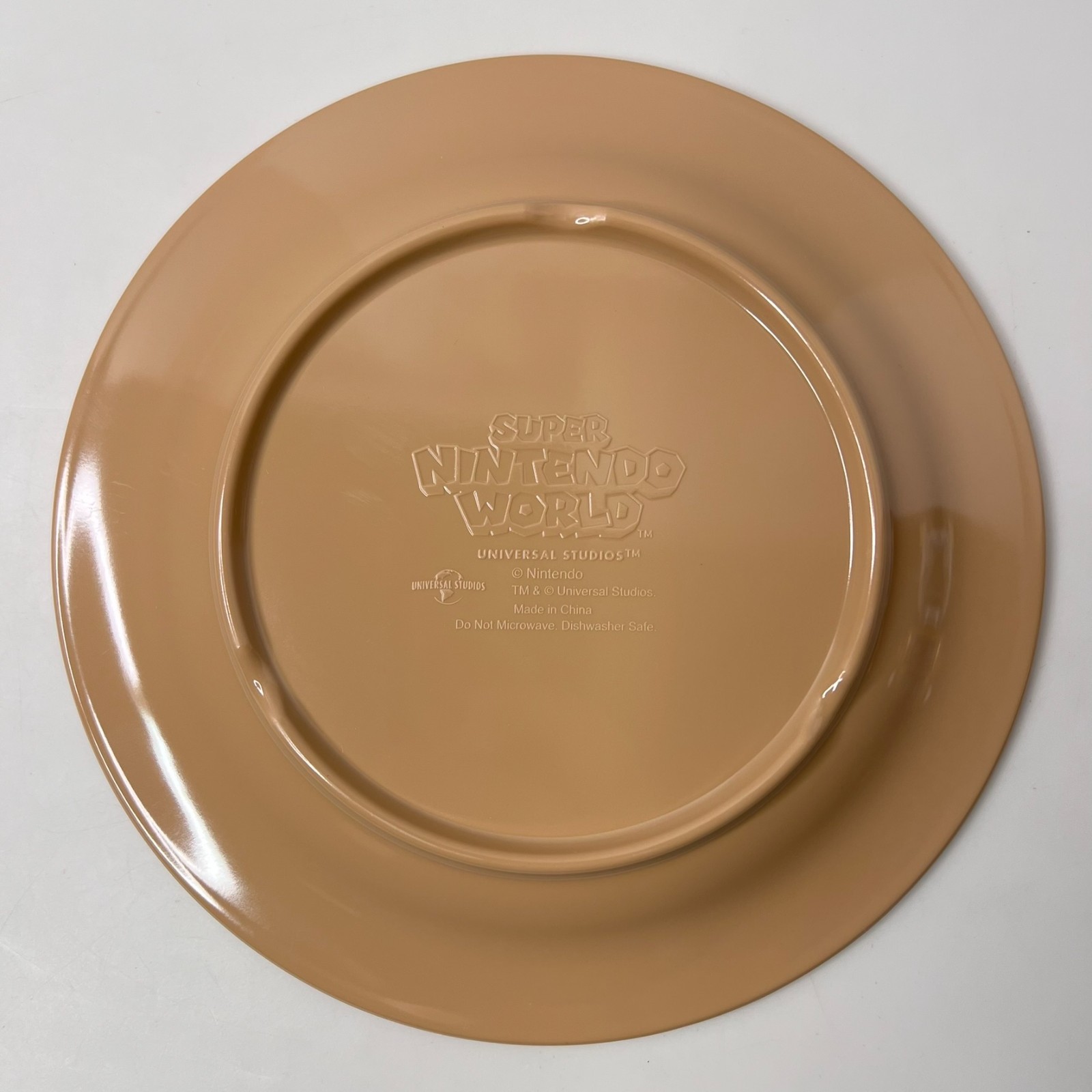 Super Nintendo World Toadstool Cafe Plates Universal Studios Round Oval Mario