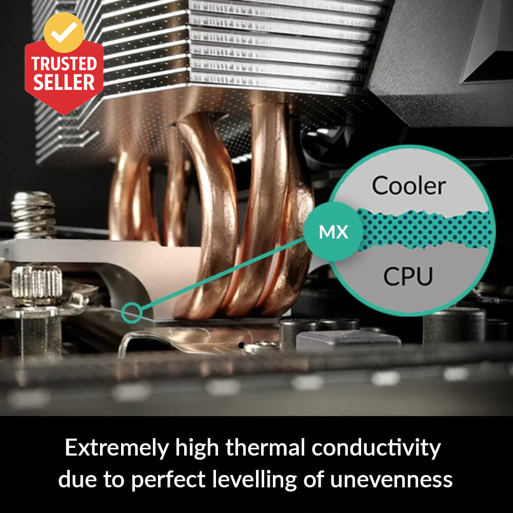MX-4 (4 G) - Premium Performance Thermal Paste for All Processors (CPU, GPU - PC