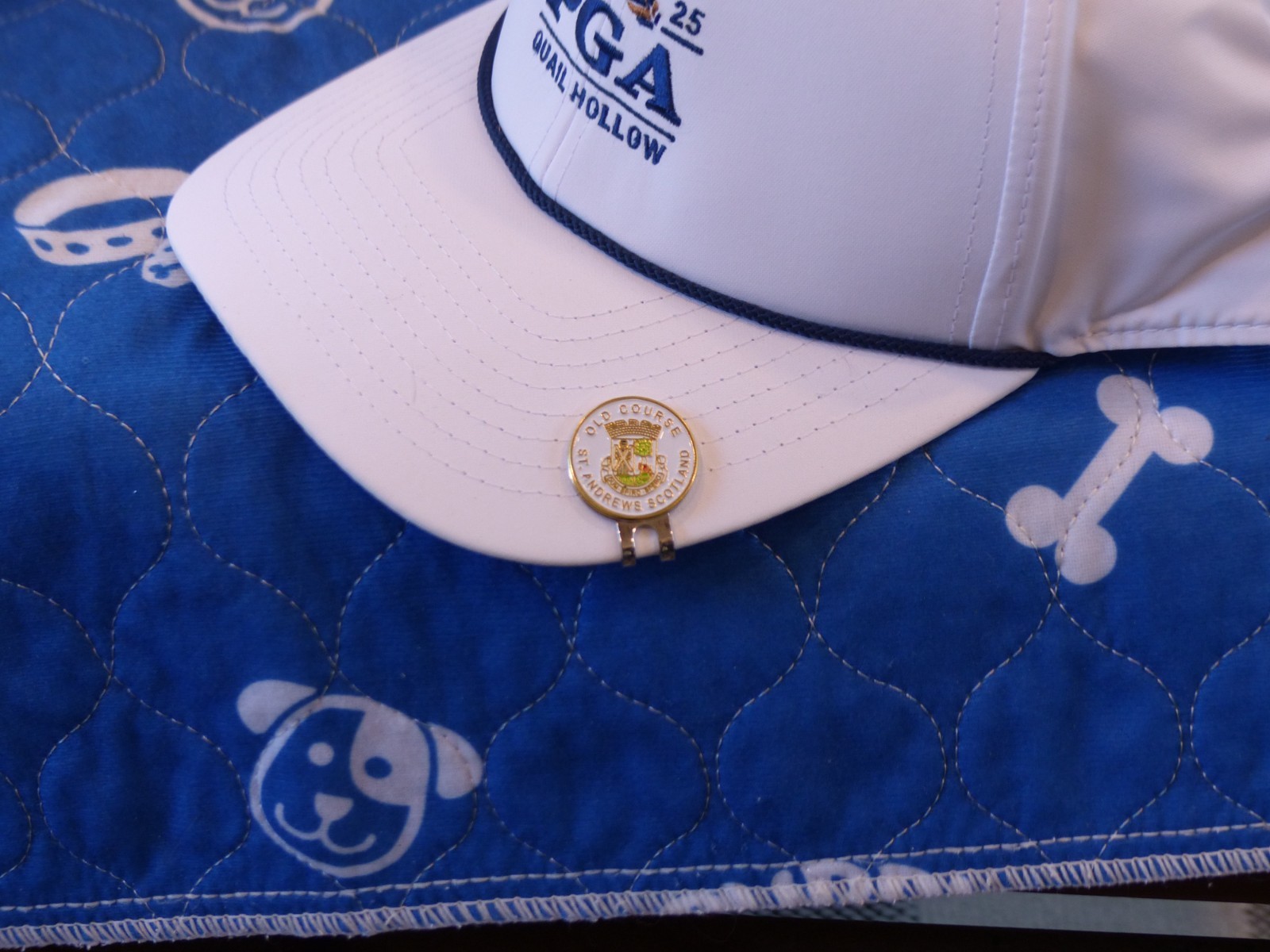 St Andrews Ball Marker & Silver Hat Clip Special Buy