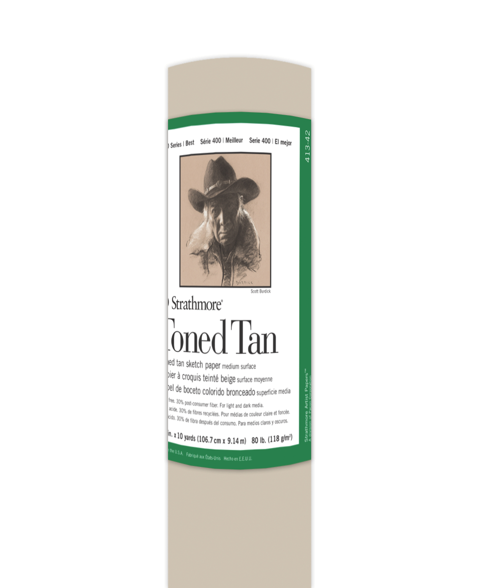 Strathmore Toned Tan Sketch 42X10Yd Roll