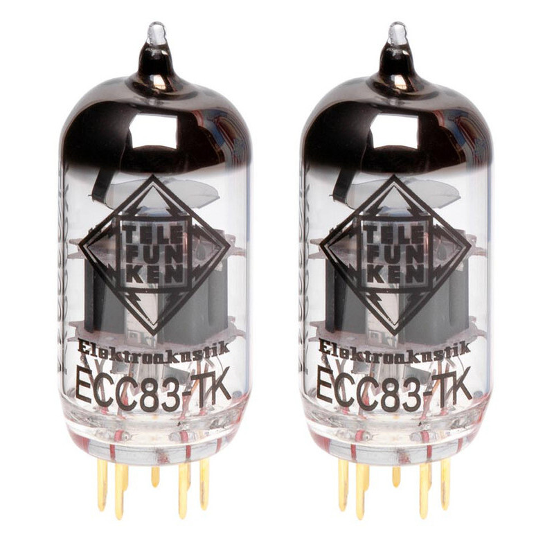 Pair of Telefunken Black Diamond ECC83 / 12AX7