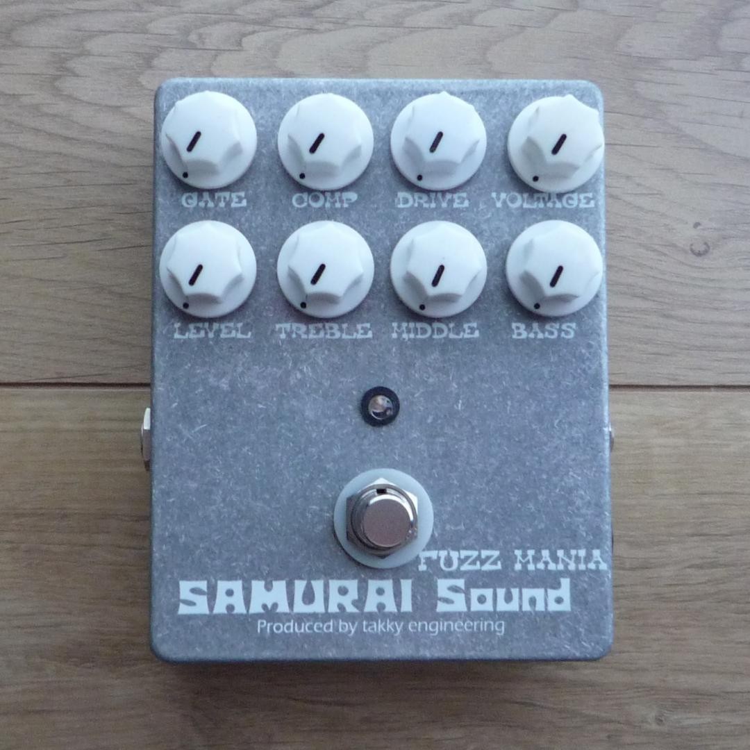 Discontinued SAMURAI Sound FUZZ MANIA Guitar Effect Pedal