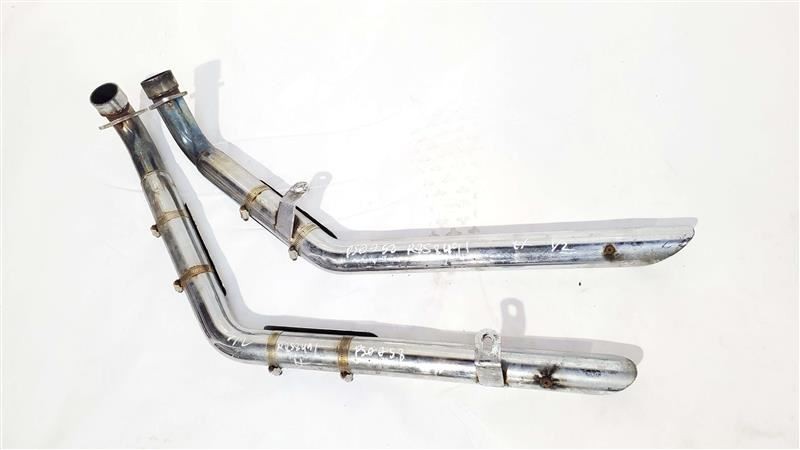 Slash Cuts Bluing On Stainless OEM 1993 Honda VT1100