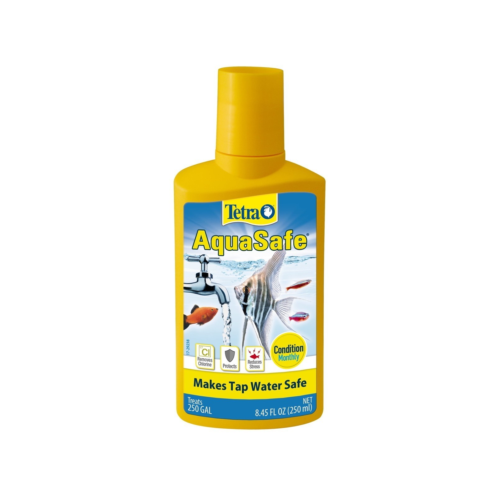 Fish Tank Aquarium Water Conditioner Creates Healthier Environment 8.45-Ounce
