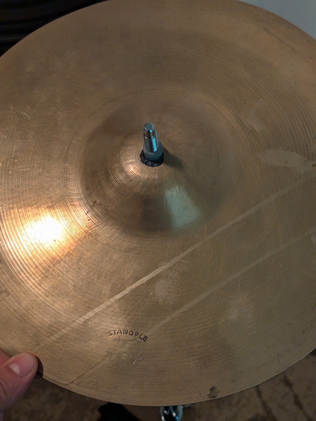Rare! Stanople 11" Splash Cymbal