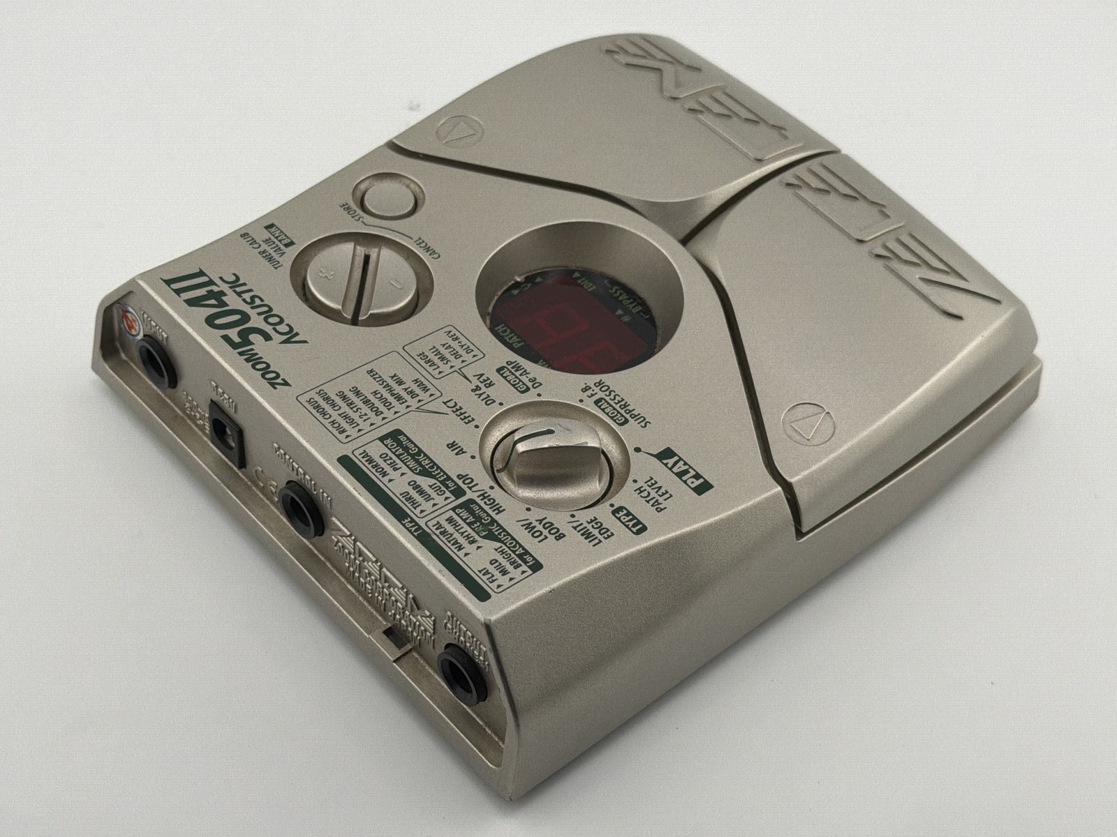 Zoom 504II Acoustic Digital Multi-Effects Processor Pedal Acoustic Guitar Good