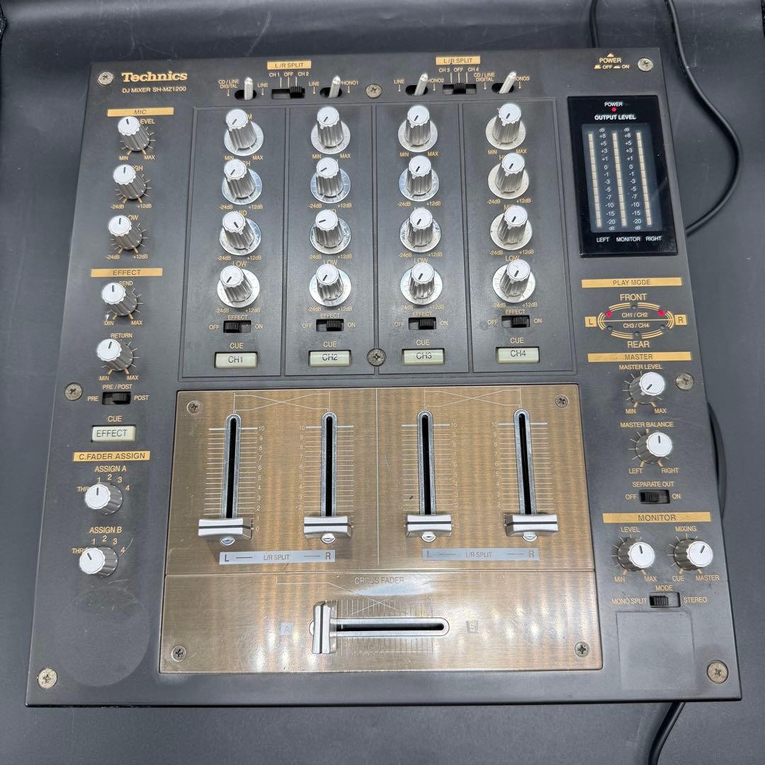 Technics SH-MZ1200 4-Channel Stereo DJ Scratch Audio Mixer Controller Device
