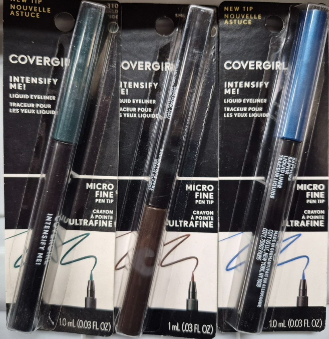 Covergirl Intensify Me Micro Fine Pen Tip Liquid Eyeliner 300,305,310,315