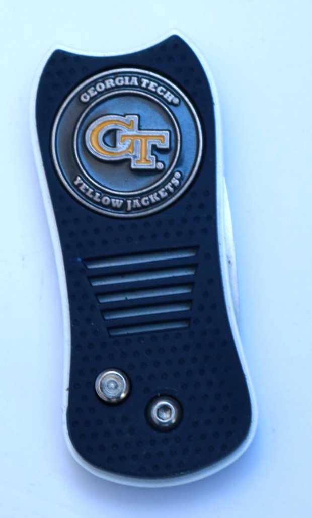 Georgia Tech Yellow Jackets Switchblade Divot Tool Pre Owned