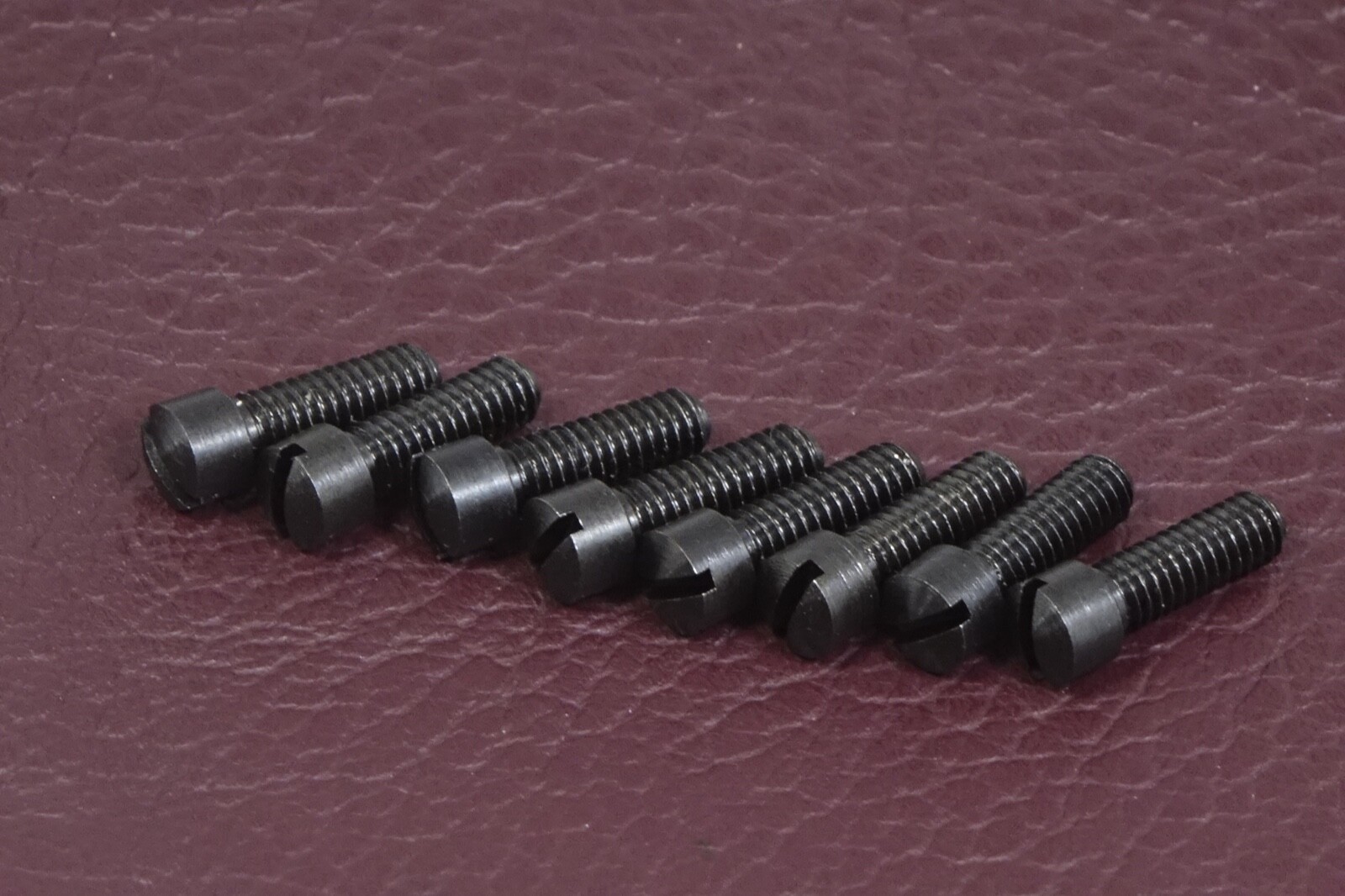 Early Redfield Scope Ring Screw Set, (Old Small Diameter Style 5-44 ) SET OF 8