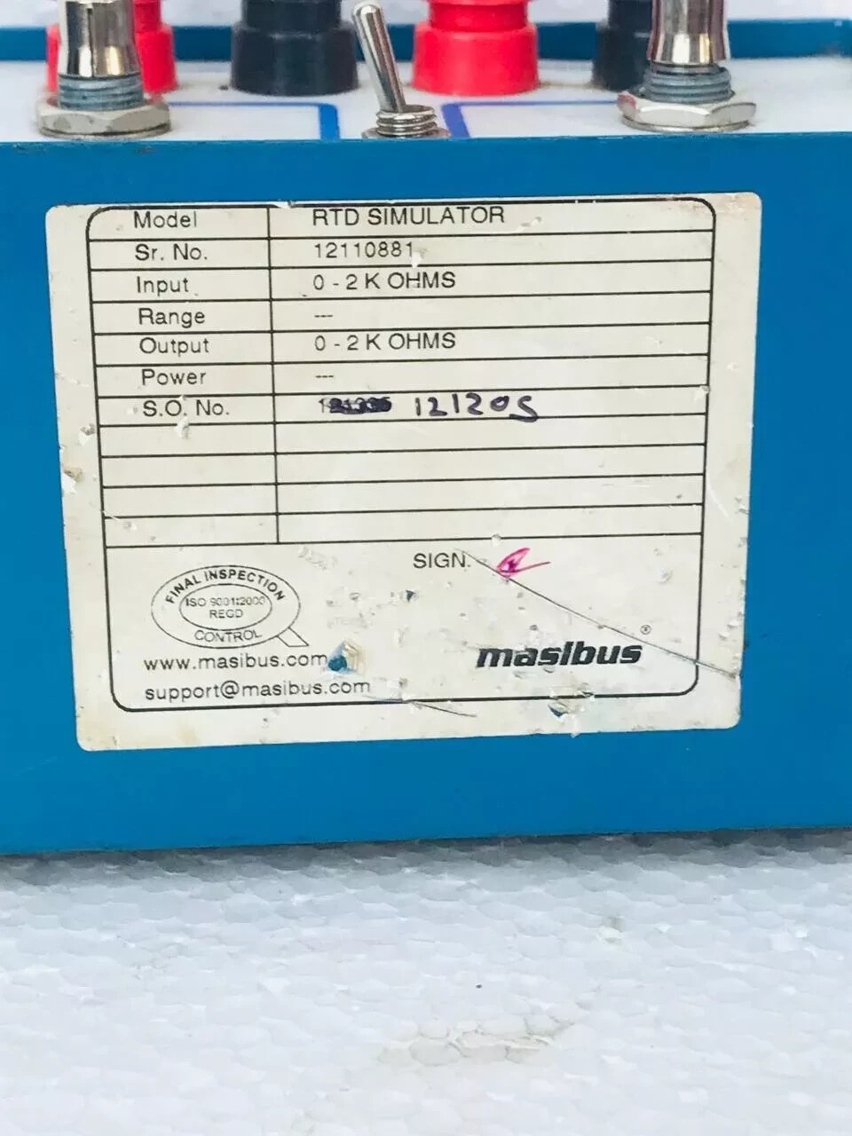 MASIBUS RTD SIMULATOR # FAST SHIPPING