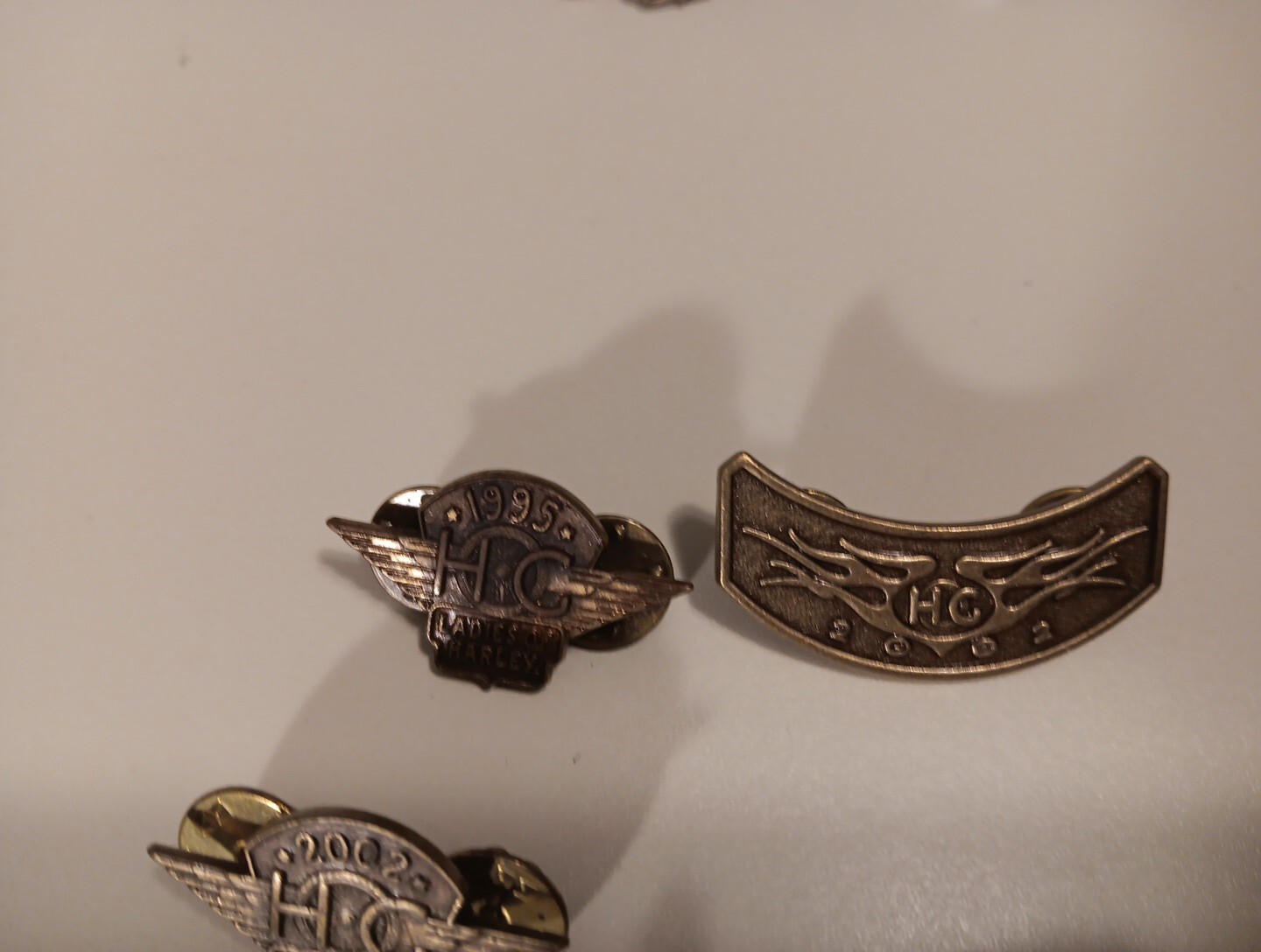NEW 2001,2002 Patch And Pin Lot HOG Harley Davidson Owners Group 