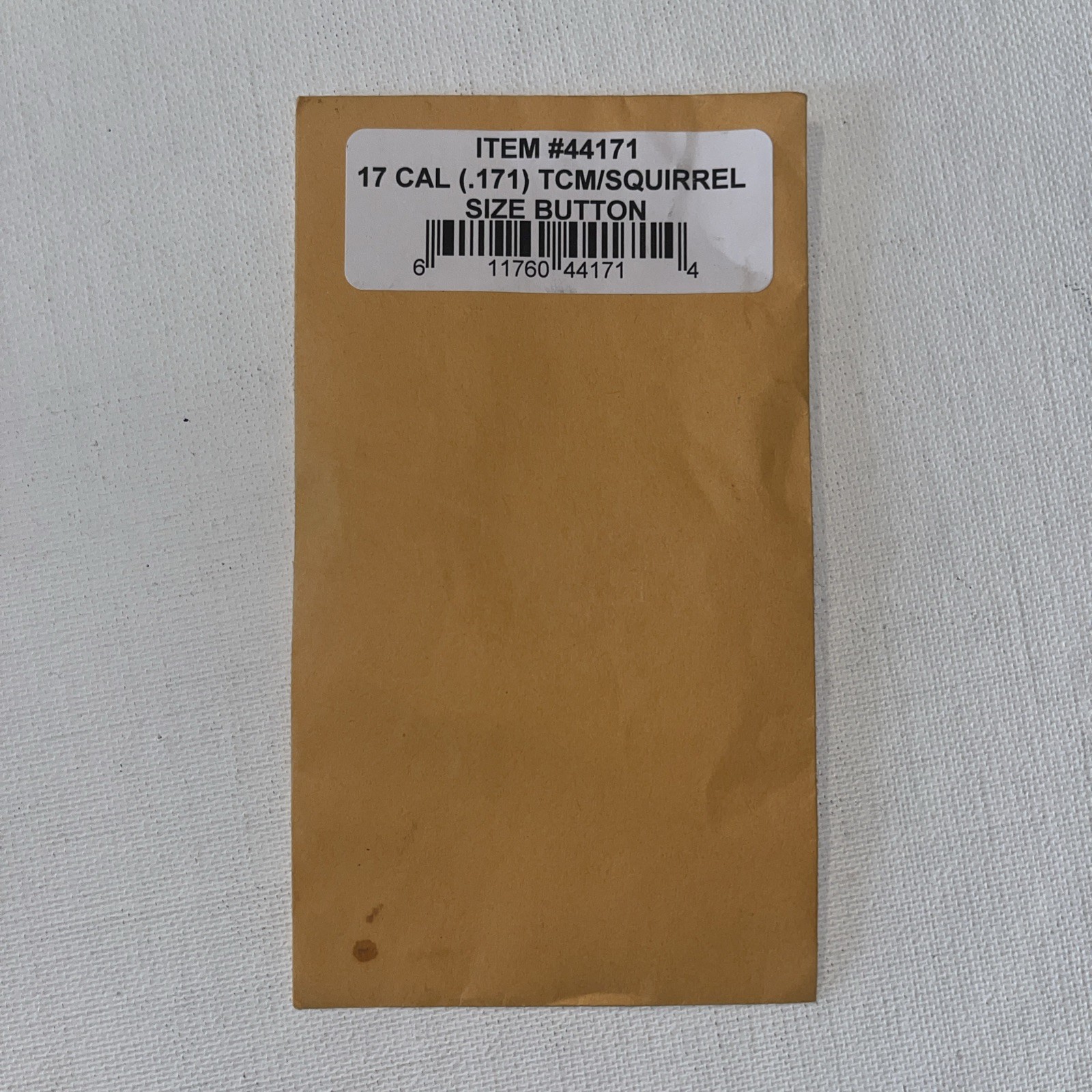 Redding #44171 TCM/SQUIRREL Size Button 17 Cal (.171) - NEW