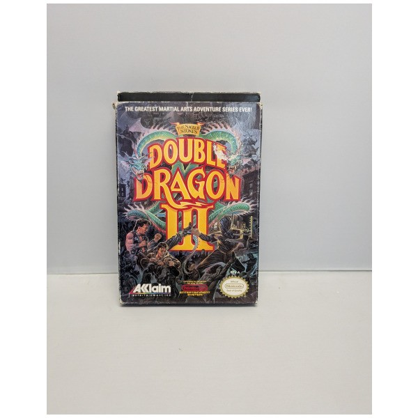 Double Dragon 3 Box Only