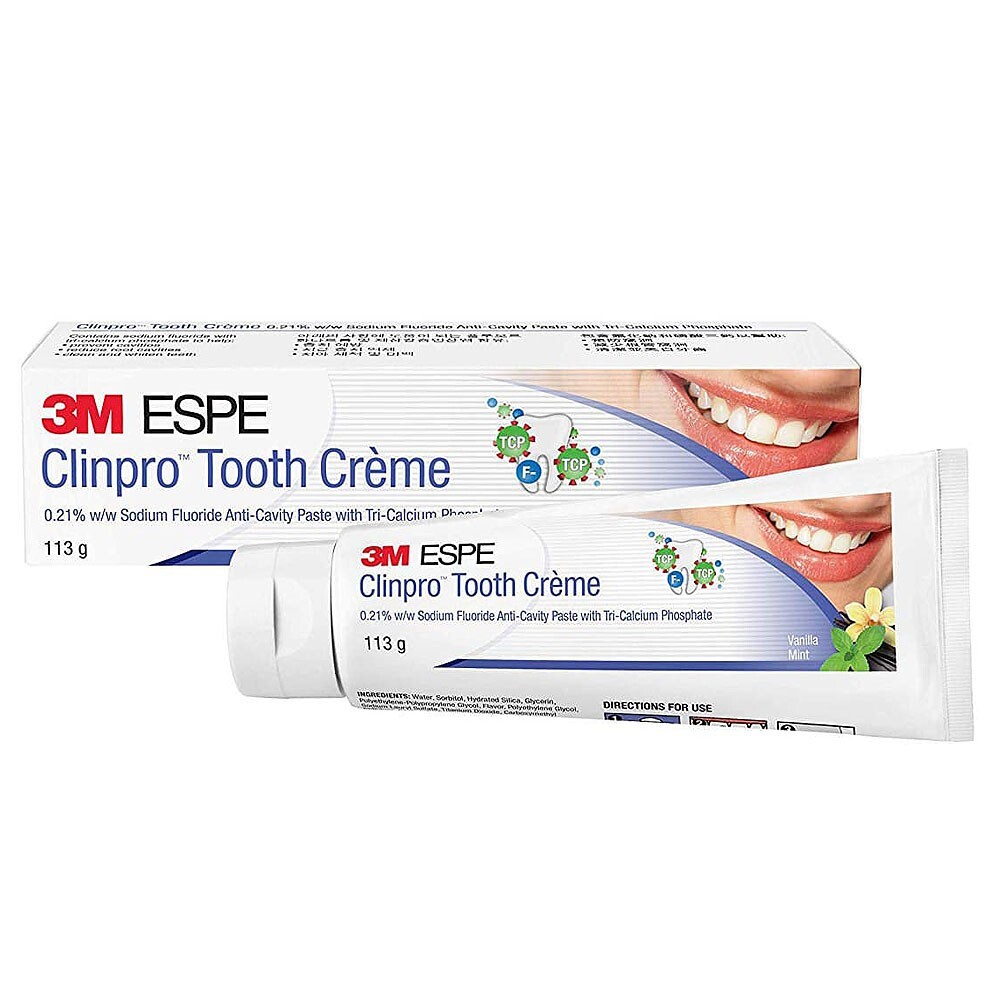 [Express Ship] 3M ESPE Clinpro Tooth Creme Toothpaste 3 pack Vanilla or Spear