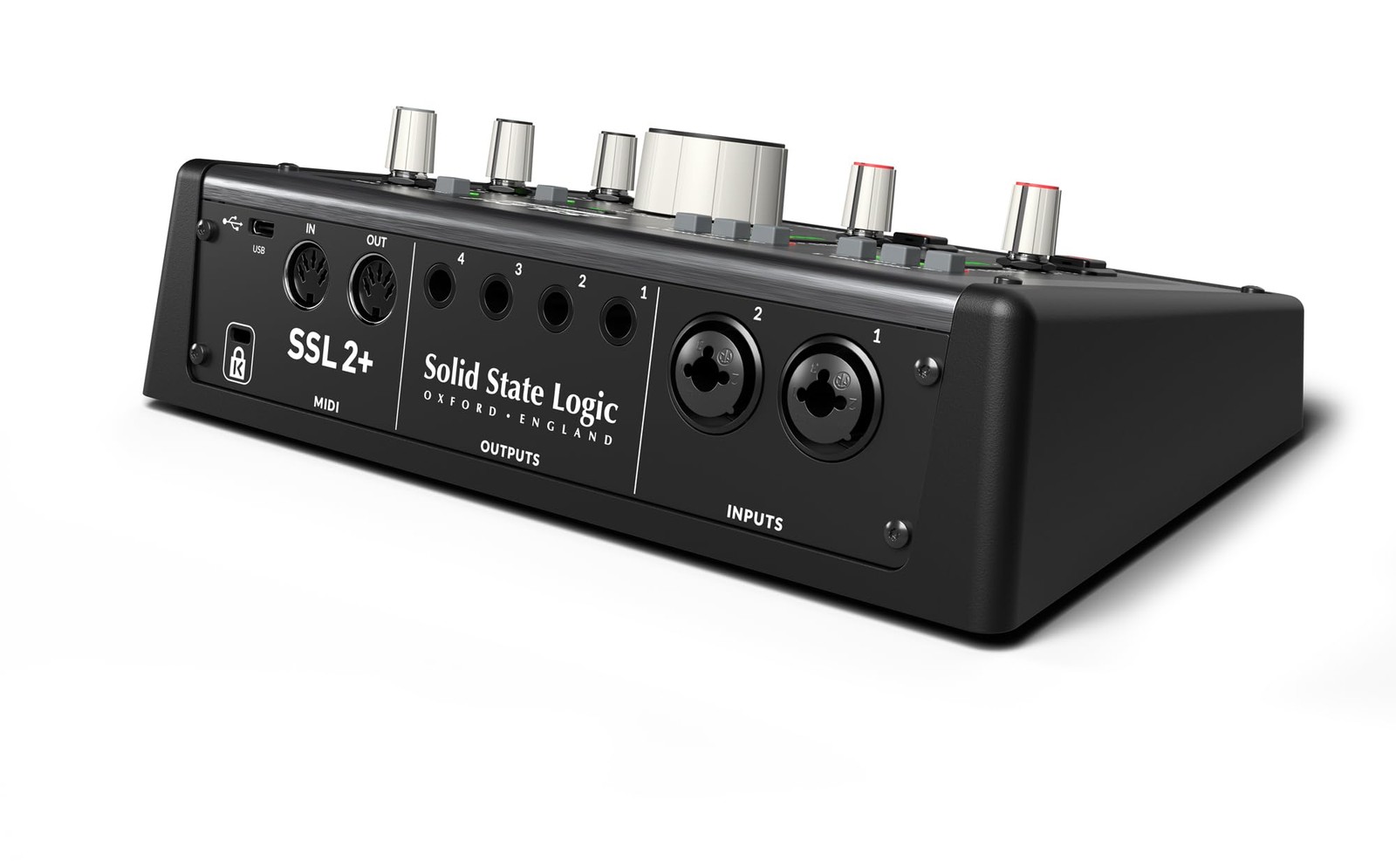 Solid State Logic SSL 2 Plus MKII USB Audio Interface with Dual Headphones