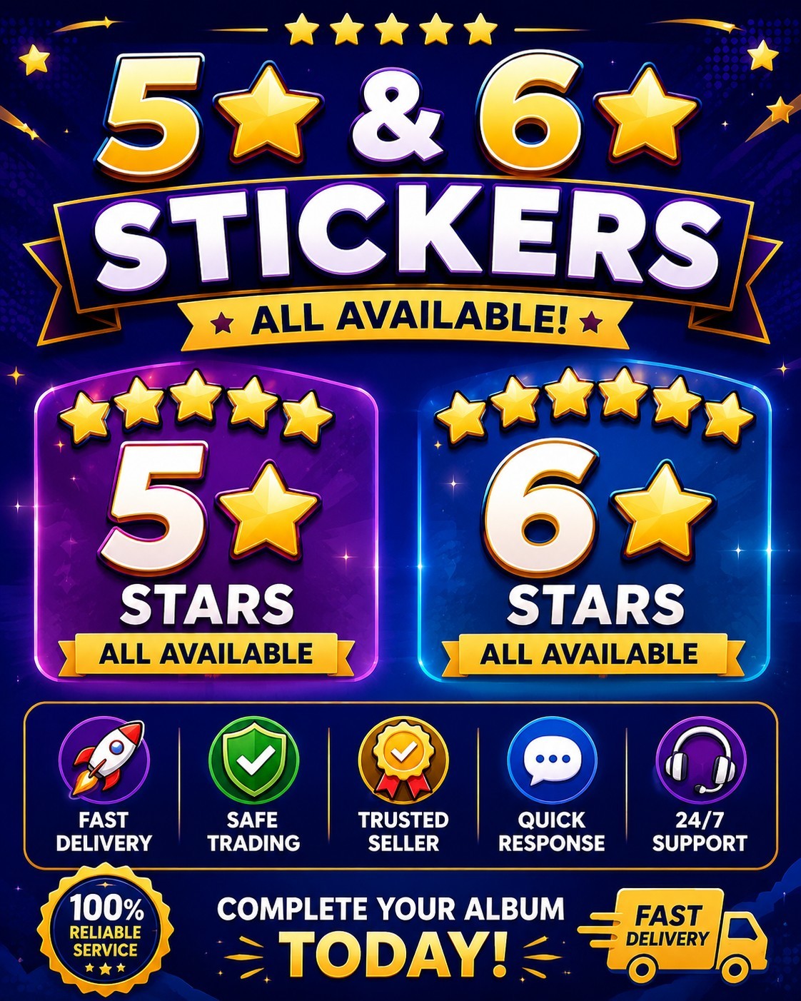 Monopoly Go Stickers 5 & 6 CHEAPST SUPER FAST