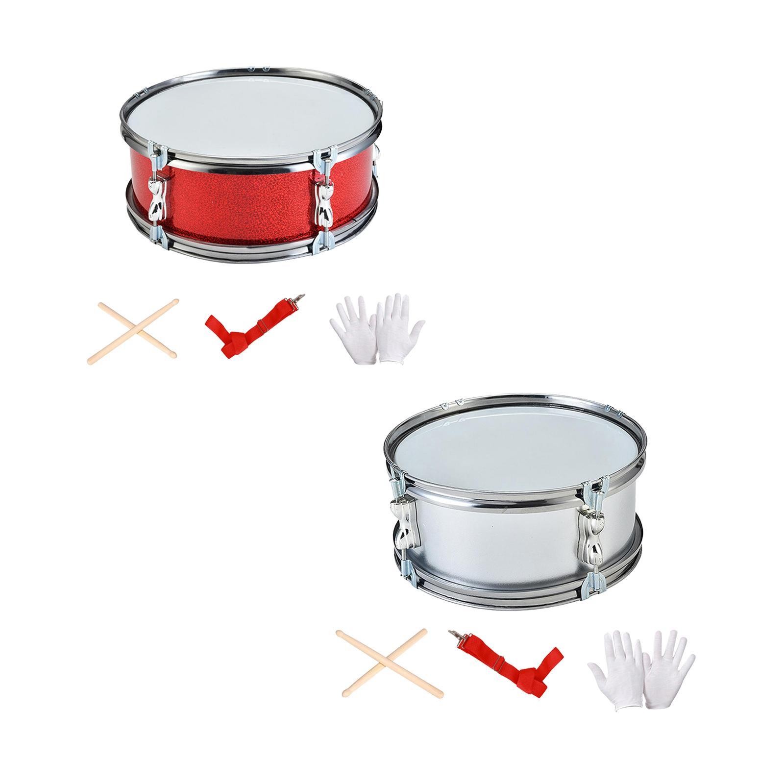 11inch Snare Drum Lightweight Musical Instrument for Beginners Boys Children