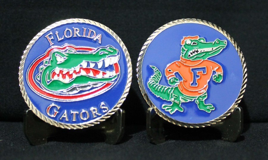 UNIVERSITY OF FLORIDA COLLEGIATE COLLEGE COLLECTIBLE CHALLENGE COIN NEW