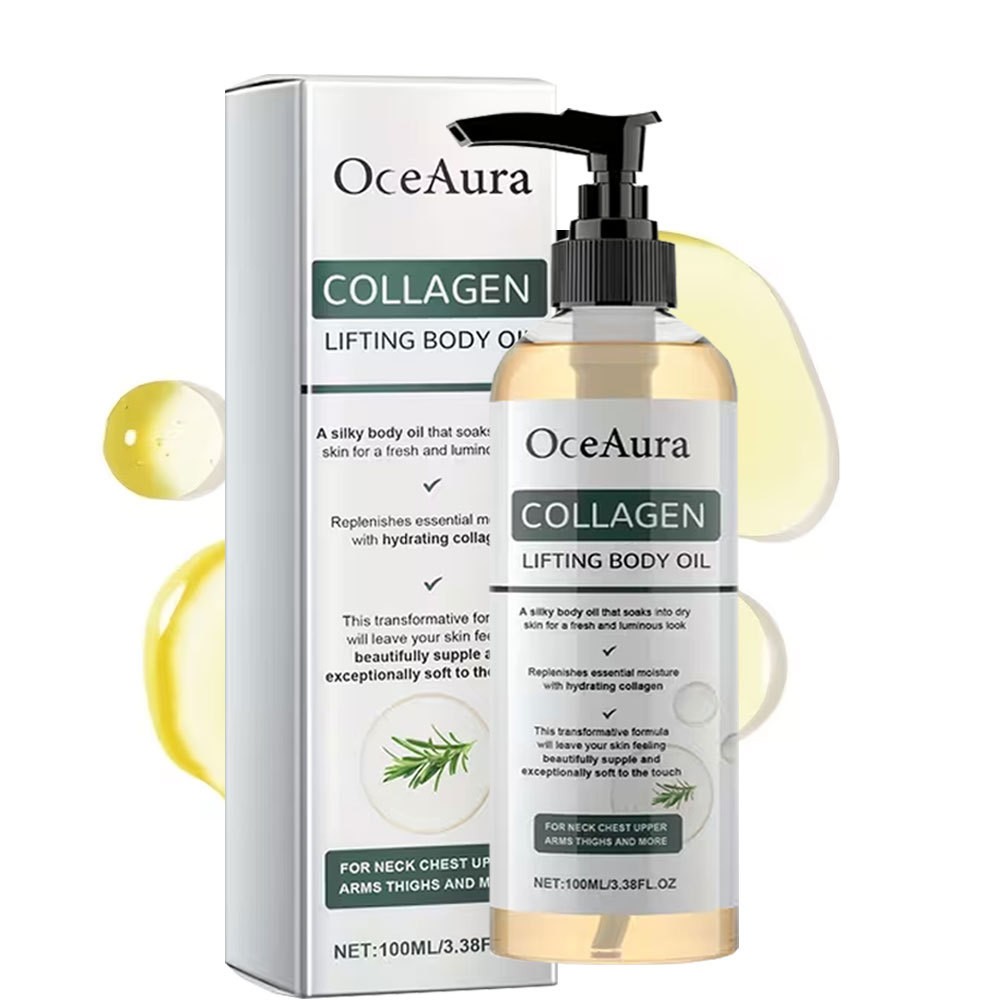 Collagen Lifting Firming Body Oil Skin Tightening Hydrating Massage Oil 100ml