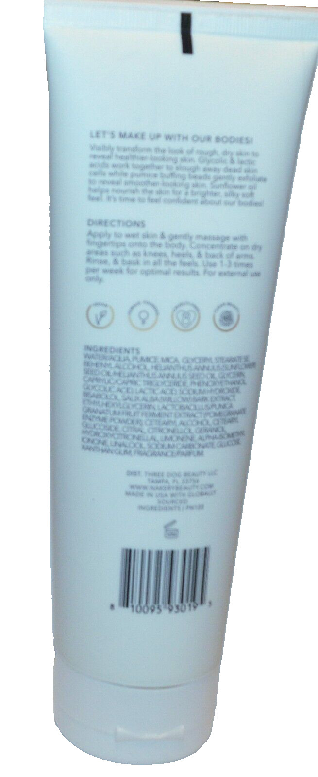 NAKERY Smooth Things Over BODY TEXTURIZING SCRUB 6.76oz