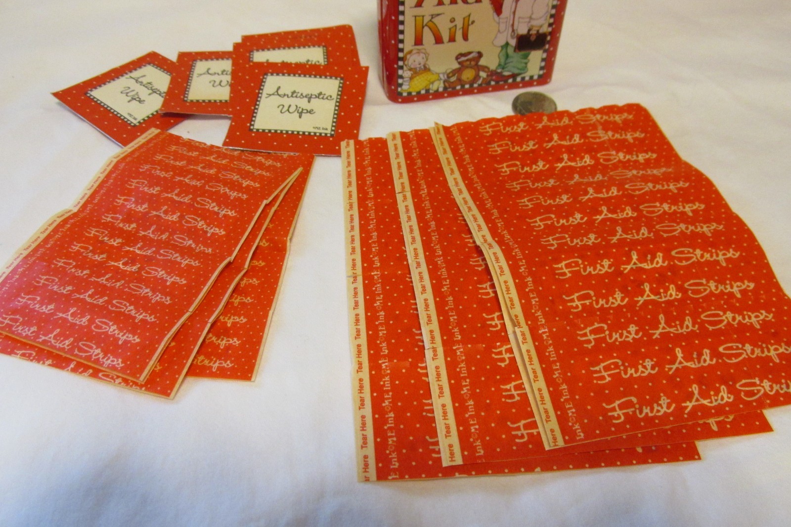 Vintage Mary Engelbreit First Aid Kit Tin NWT