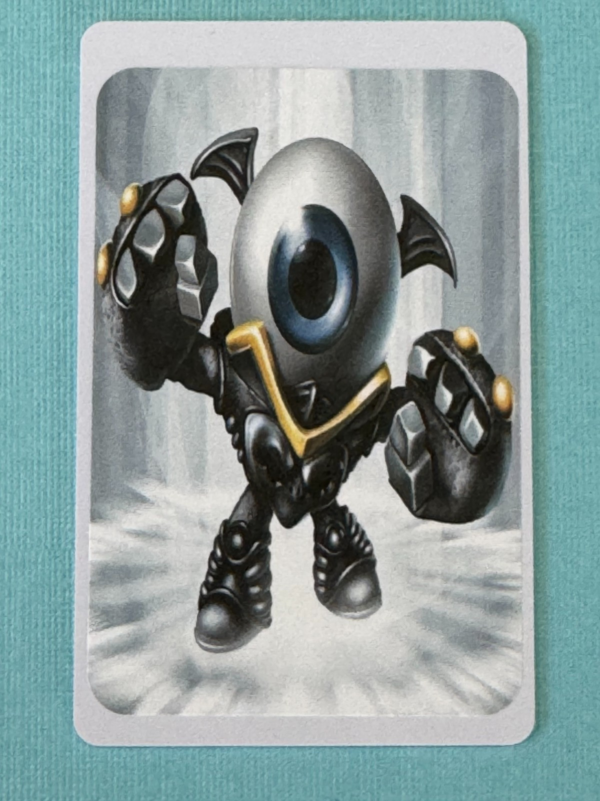 Skylanders Trap Team Mini Eye Small With Max 65,000 coins & Max Level NFC Card