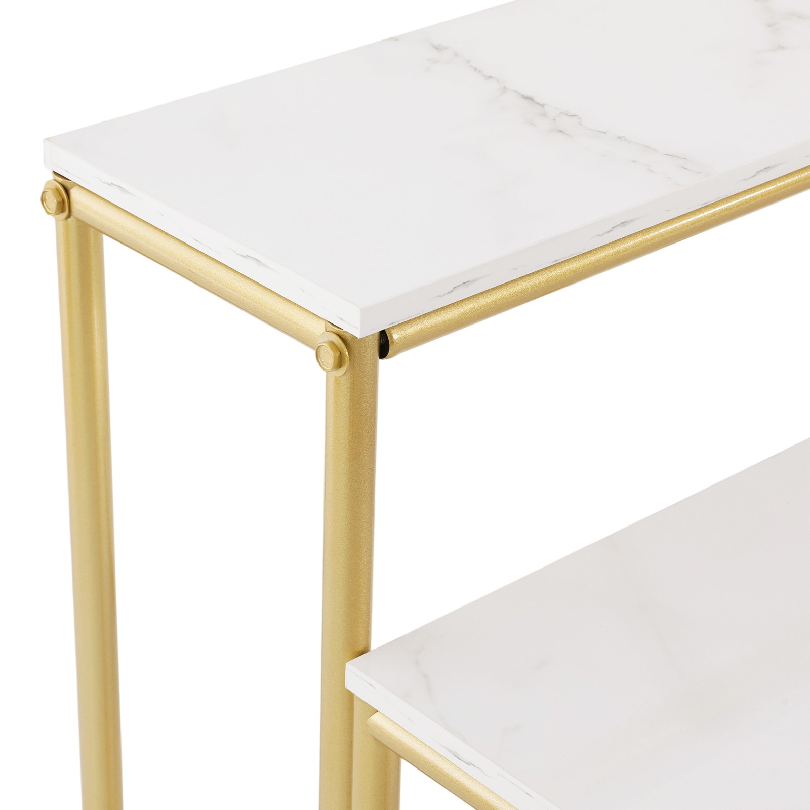 Shoe Display Table, 3 Tier Heavy Duty Display Stands, Standing Display Shelf
