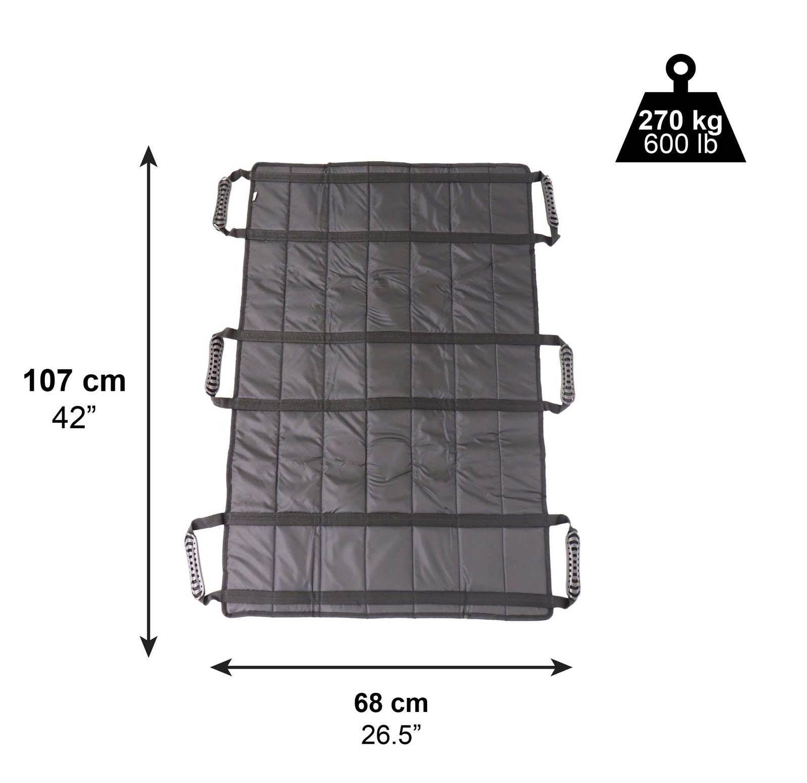 PEPE Mobility - Positioning Bed Pads for Elderly with Reinforced Handles (42"...
