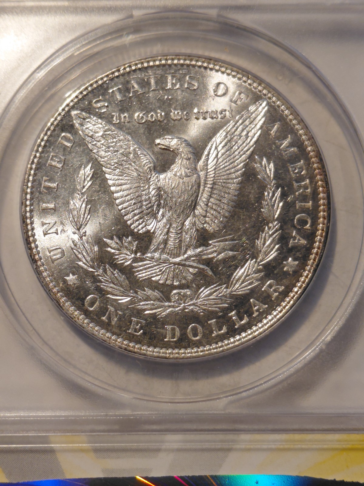 1888 Morgan Silver Dollar MS 62P/L ANACS