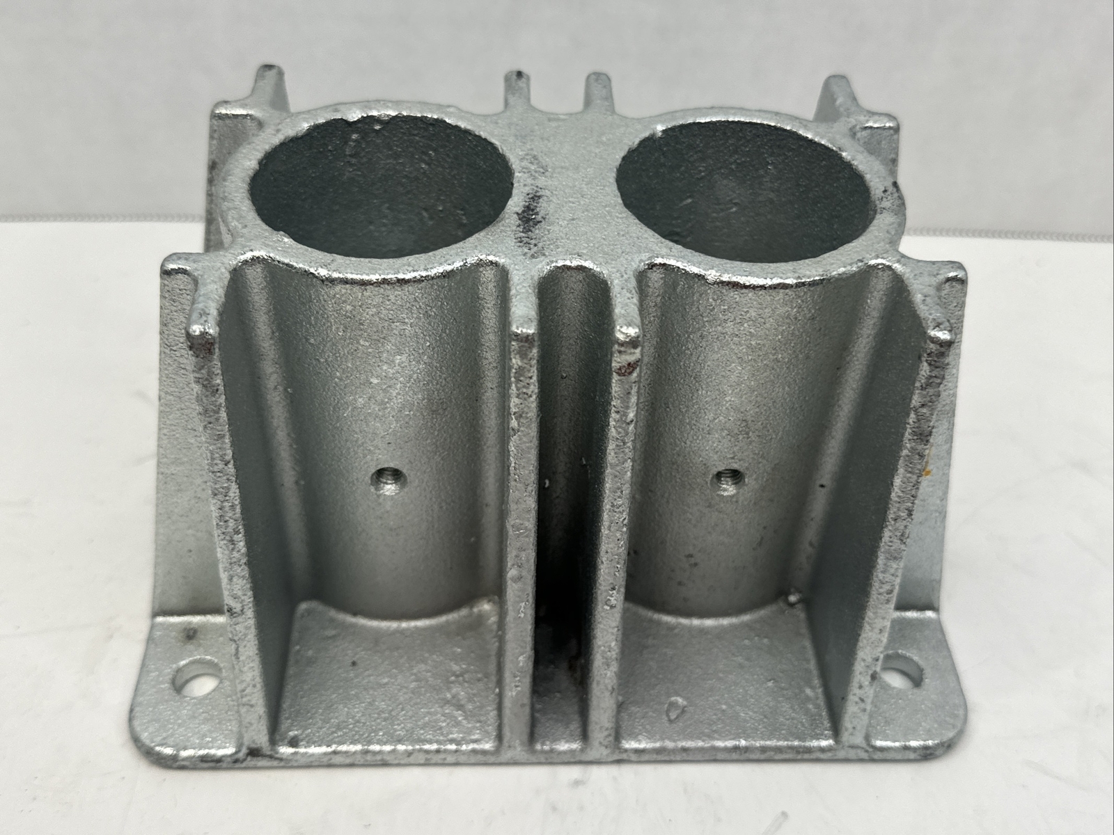 Mounting Bracket Pedestrian Barrier Double Socket Floor Base Mount
