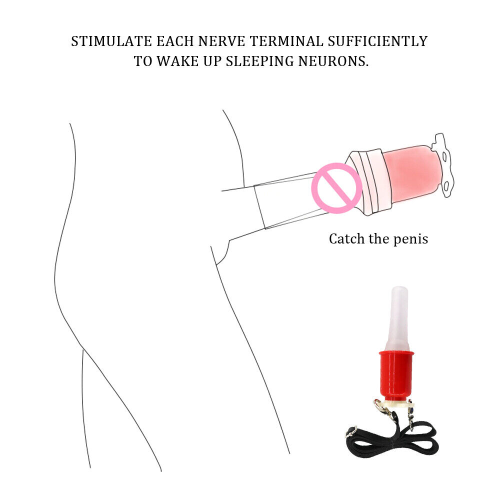 Penis Extender Stretcher Male Growth Vacuum Pump Stretching Hanger Device
