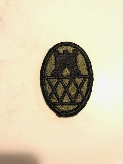 30th Engineer Brigade Subdued U.S. Army Shoulder Patch Insignia