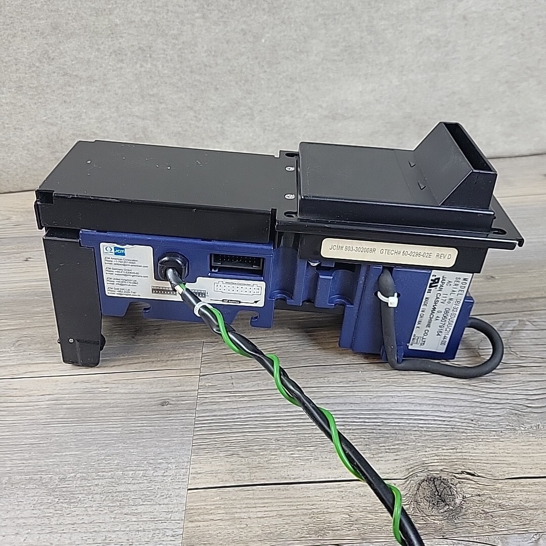JCM DBV-302 Bill Validator DBV-302-SD-USA3-C211-44-000 Untested Cashmachine