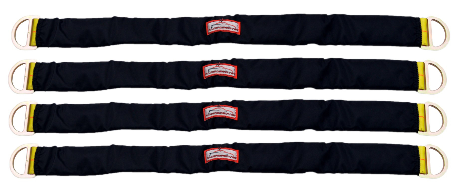 TRAILER D RING AXLE STRAPS 4 PACK 5,500 WORKING LOAD STRENGTH 30" LONG