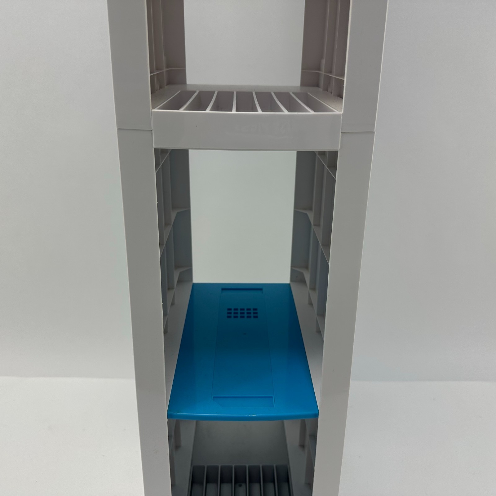 Nintendo Wii Storage Tower Rack Stand Holds Console, Games, & Controllers 35.5"