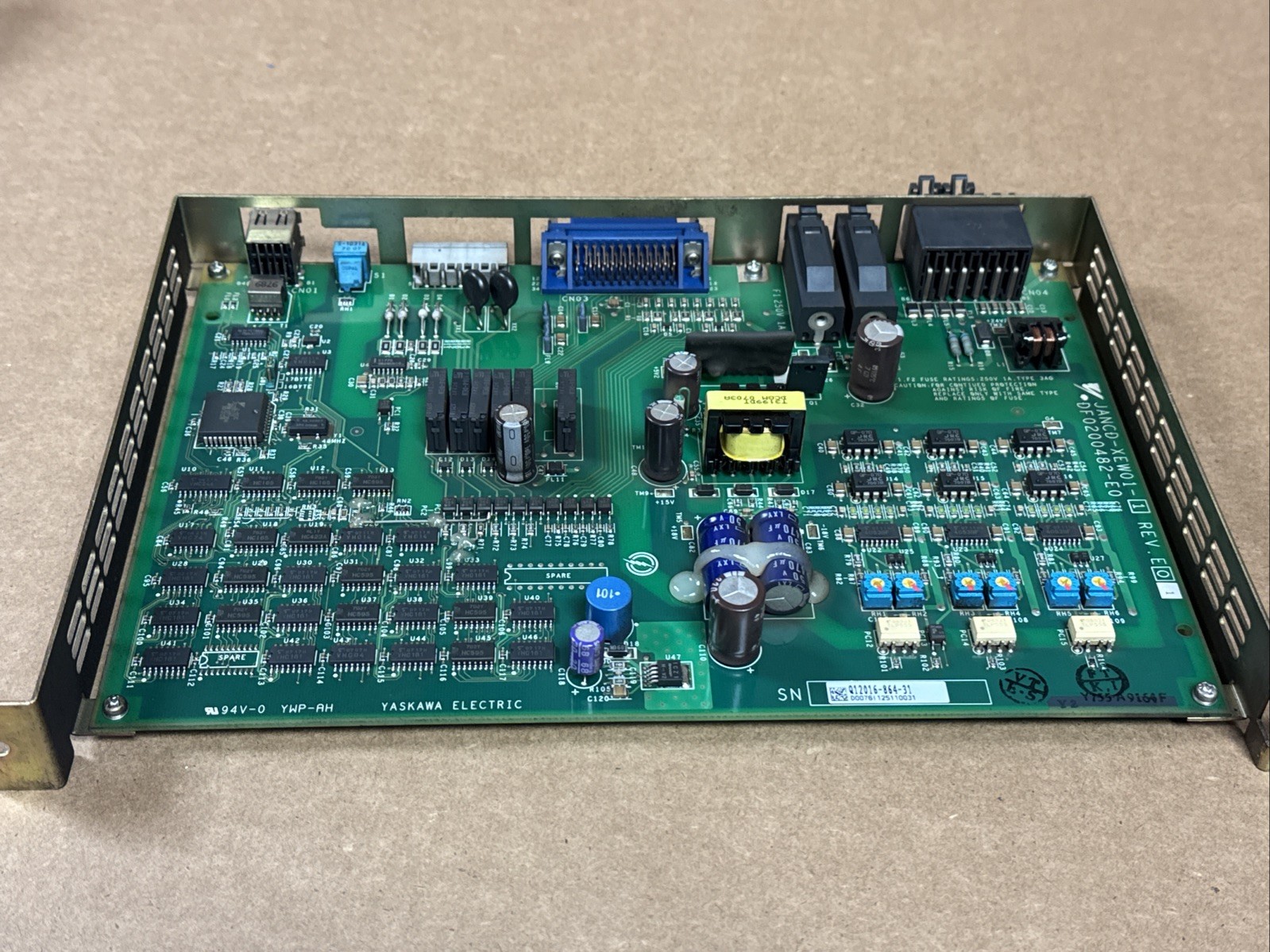 Yaskawa JANCD-XEW01-1 E01 Motoman Servo Module DF0200482-E0 WARRANTY FAST SHIP