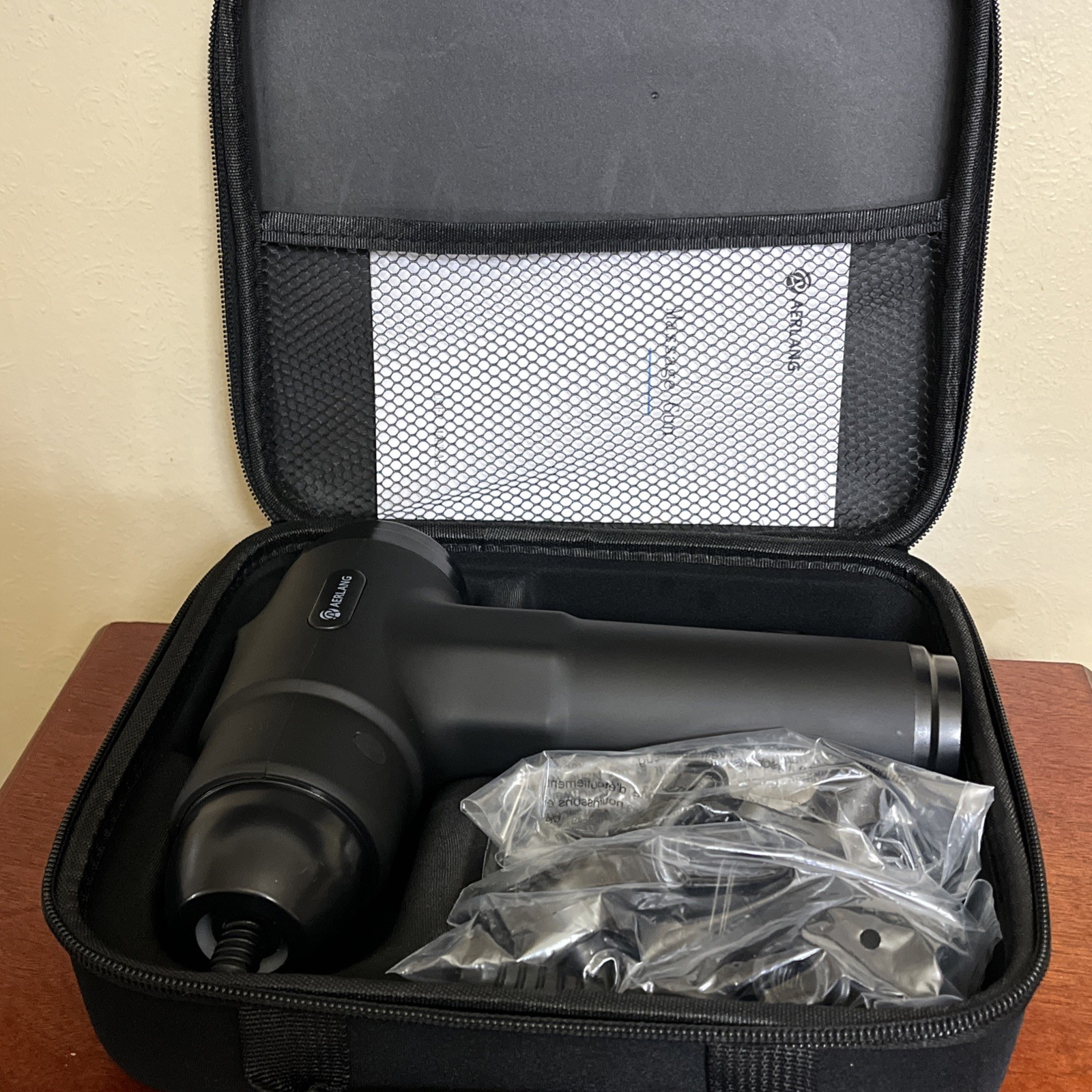 AERLANG Massage Gun, Deep Tissue Muscle Back for Athletes Pain Carbon