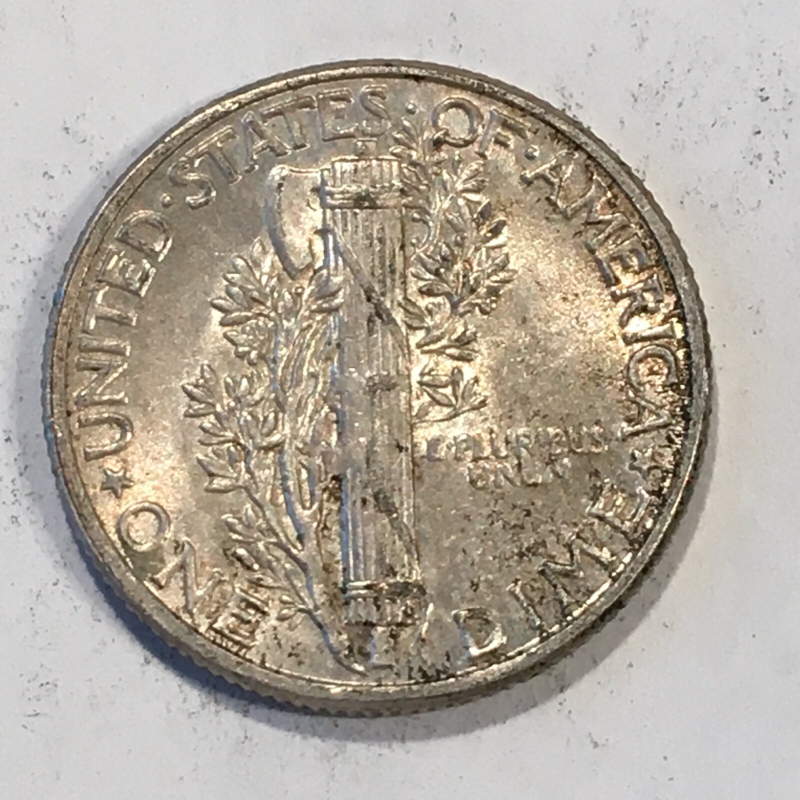 1944 Mercury Silver Dime - High Quality Scans #L776