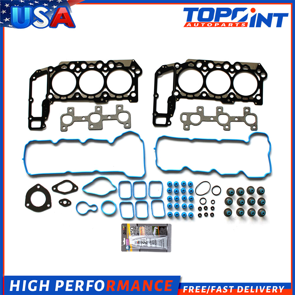 Head Gasket Set For 2005 - 2010 Jeep Grand Cherokee 3.7l 226cid V6 Sohc